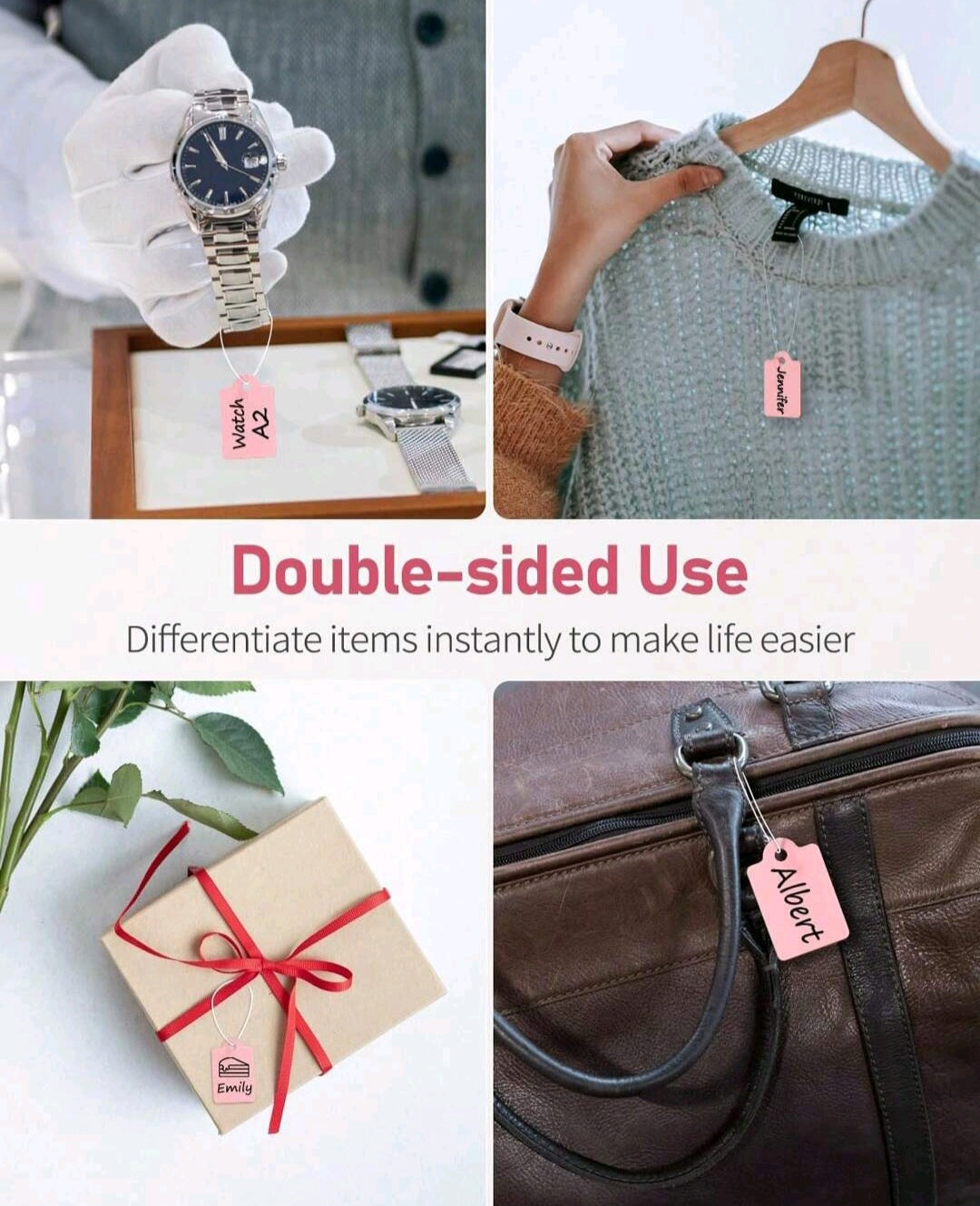 Pink Tags