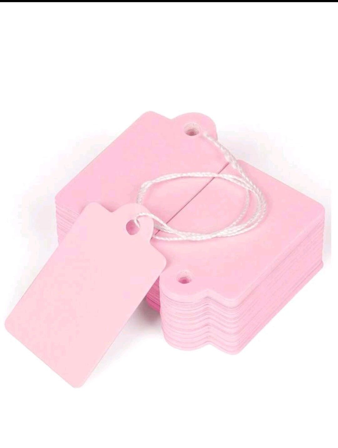 Pink Tags
