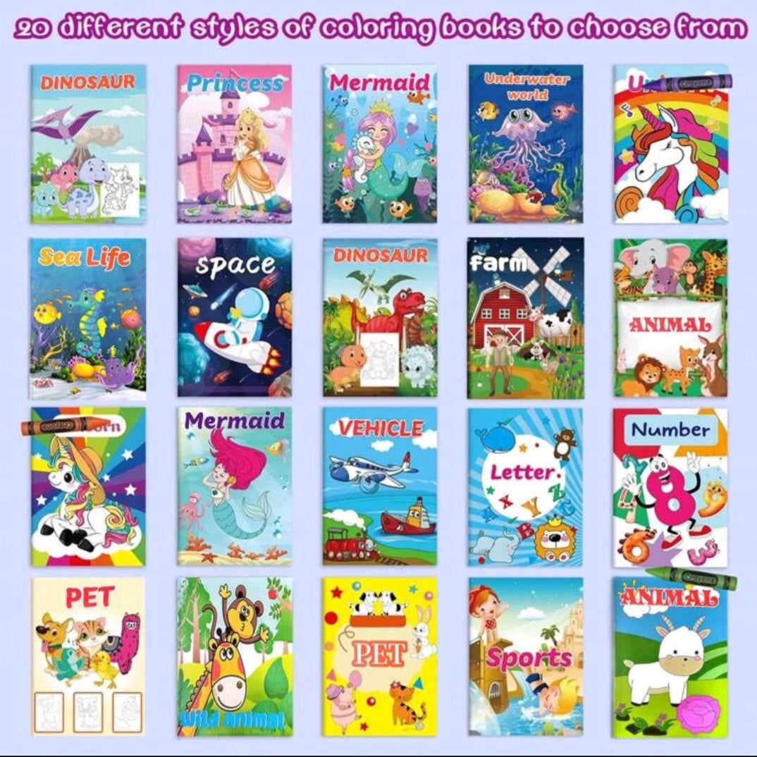 Mini Coloring Books