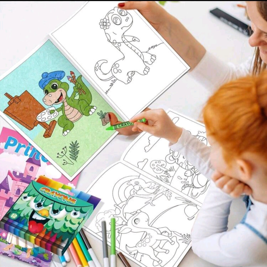 Mini Coloring Books