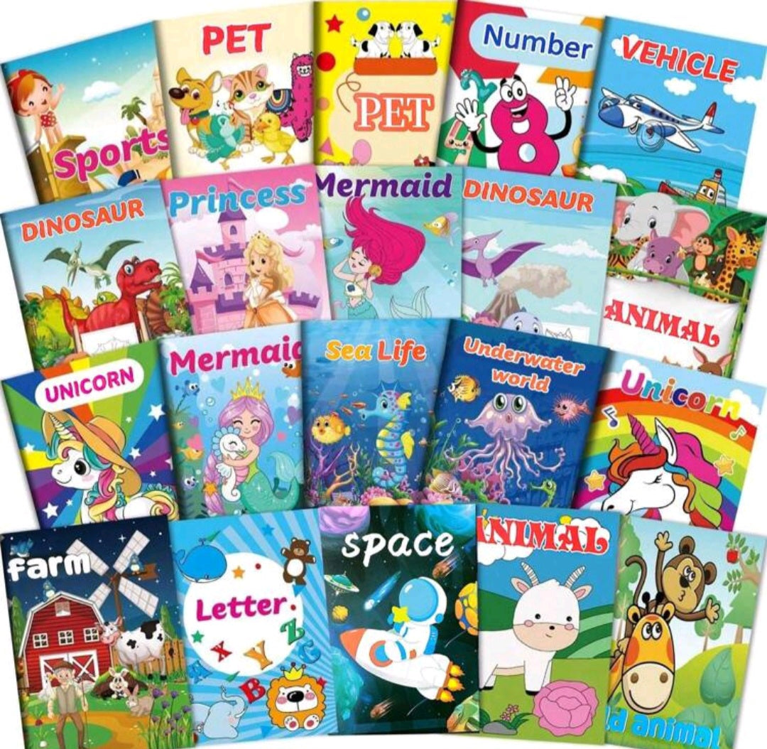 Mini Coloring Books