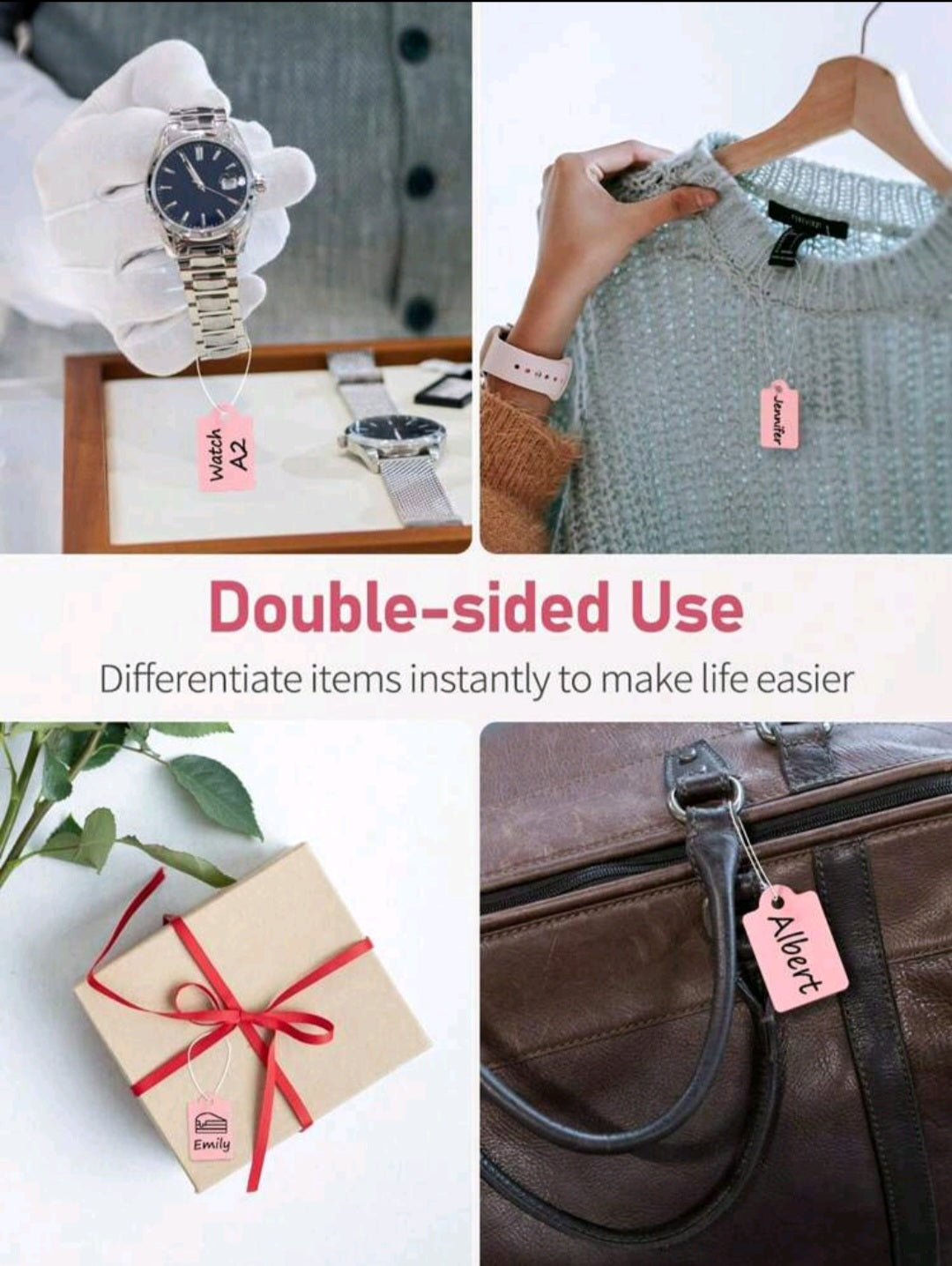 Pink Tags