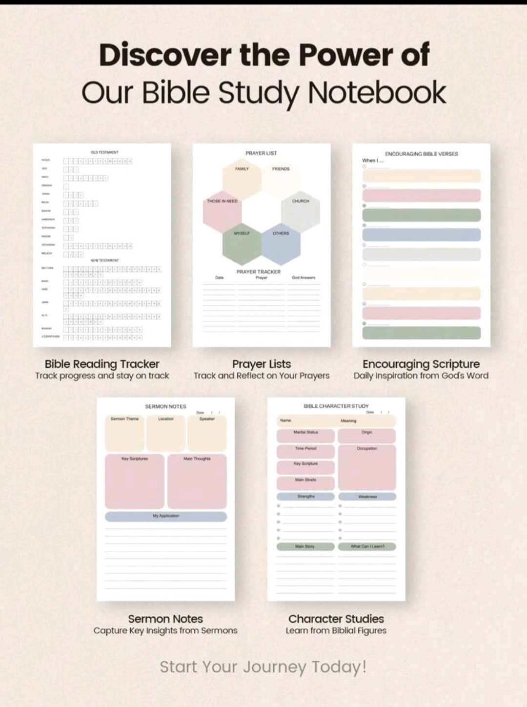 Bible Study Planner