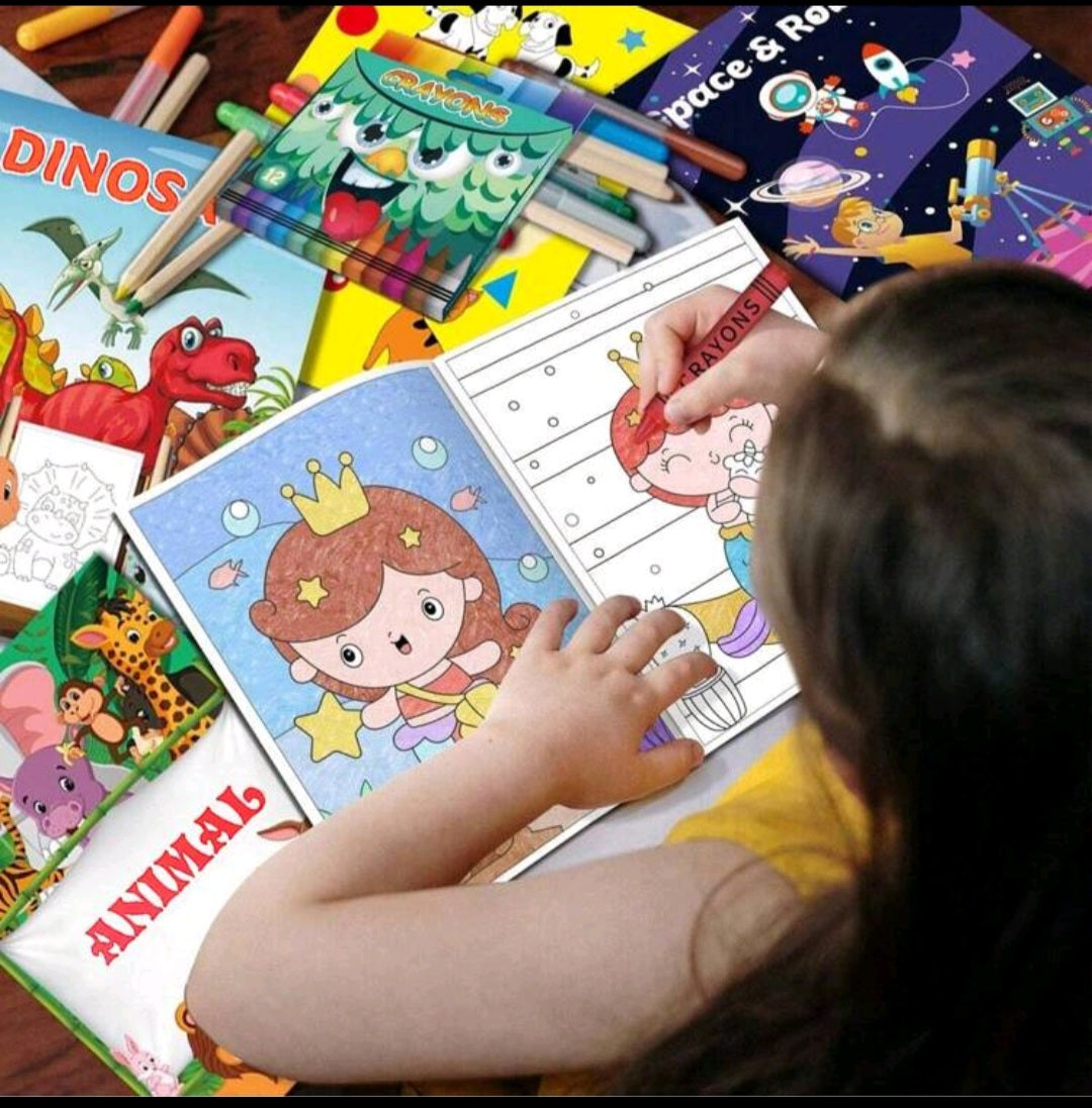 Mini Coloring Books