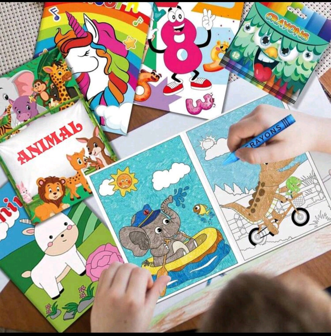 Mini Coloring Books